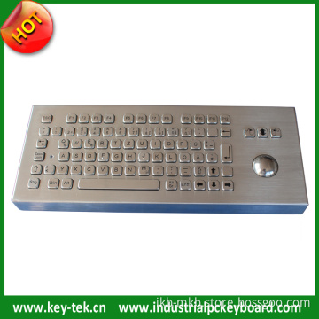 China Customized Desktop Industrial Keyboard with Trackball